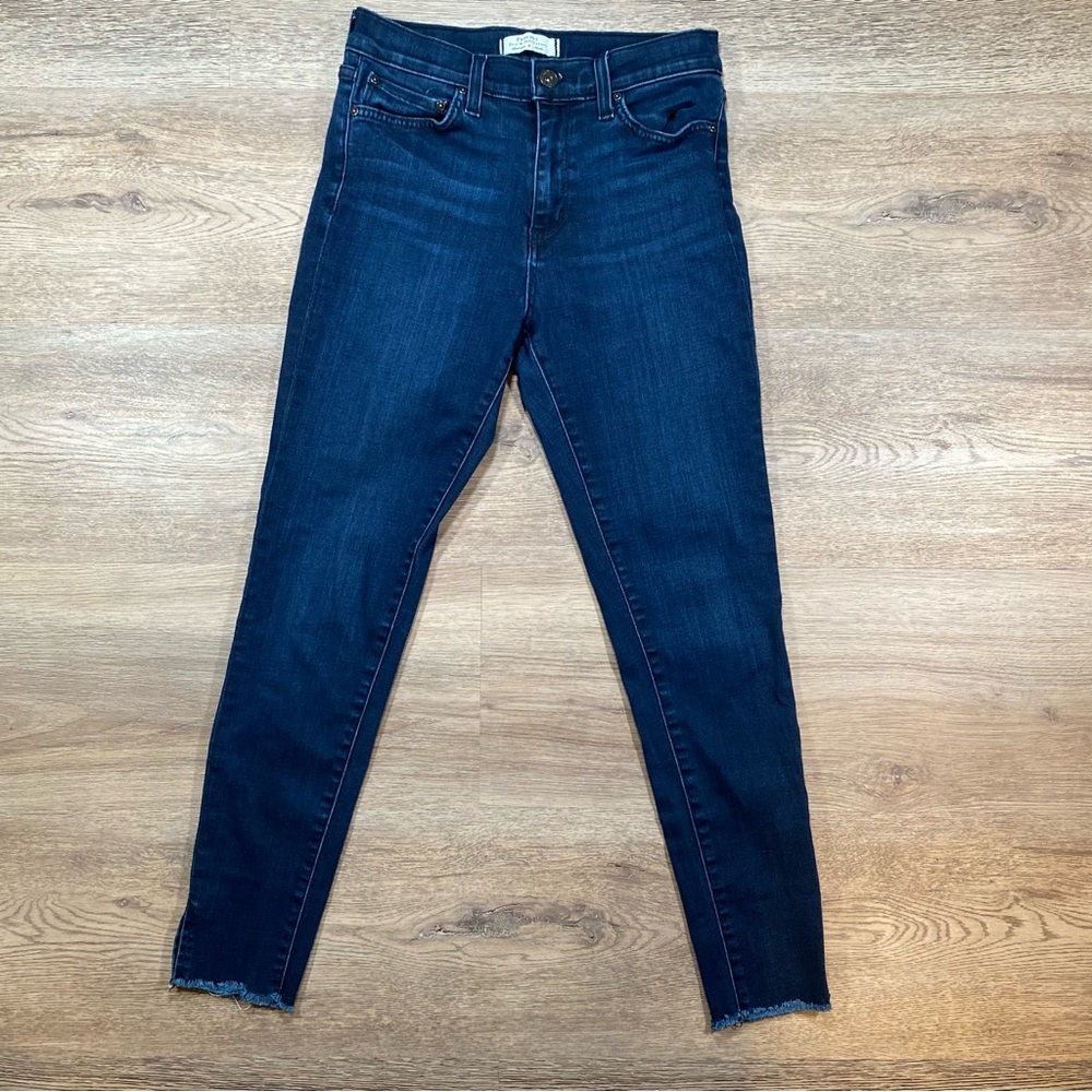 Principle Denim Innovators Gem Skinny Jeans Women’s 29 indigo Blue Distress USA